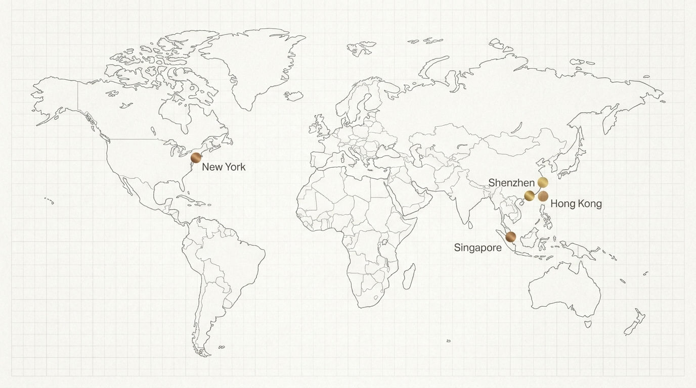 Map of Shenzhen Office